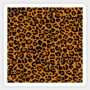 Leopard Pattern in Natural Colors Sticker